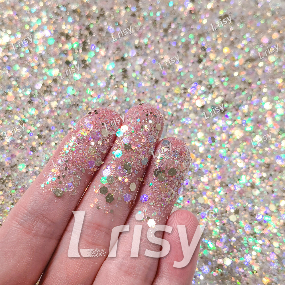 Custom Mixed Iridescent Glitter MIX089 (By KC)