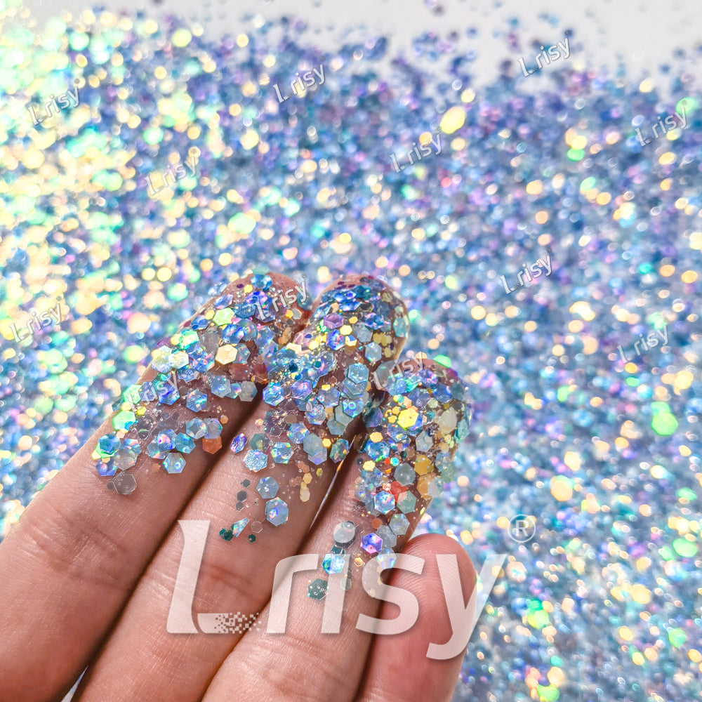 Custom Mixed Iridescent Glitter MIX085 (By KC)