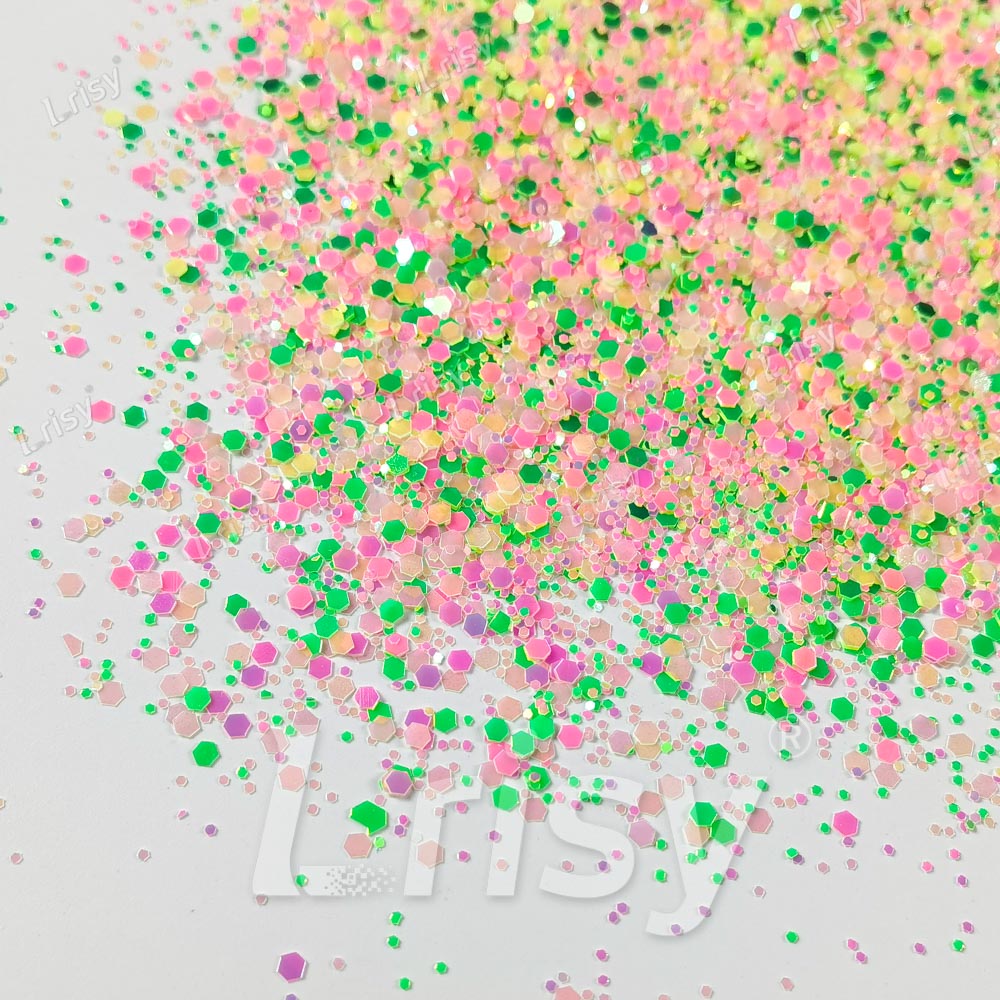 Candy Glow Custom Mixed Glitter WAL920 (By trippin_sarah)