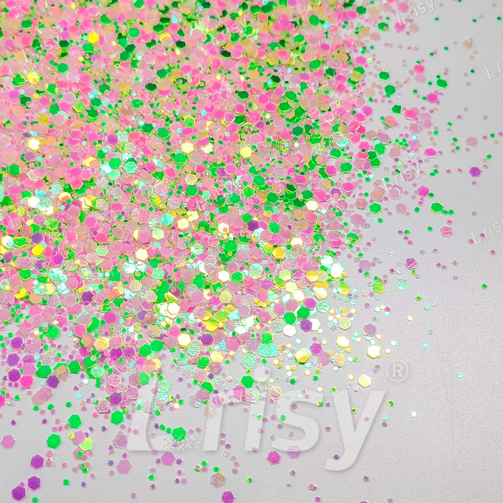 Candy Glow Custom Mixed Glitter WAL920 (By trippin_sarah)