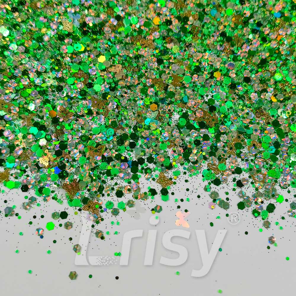 Garden Bliss Custom Mixed Glitter WAL925 (By elizamelio.creations)