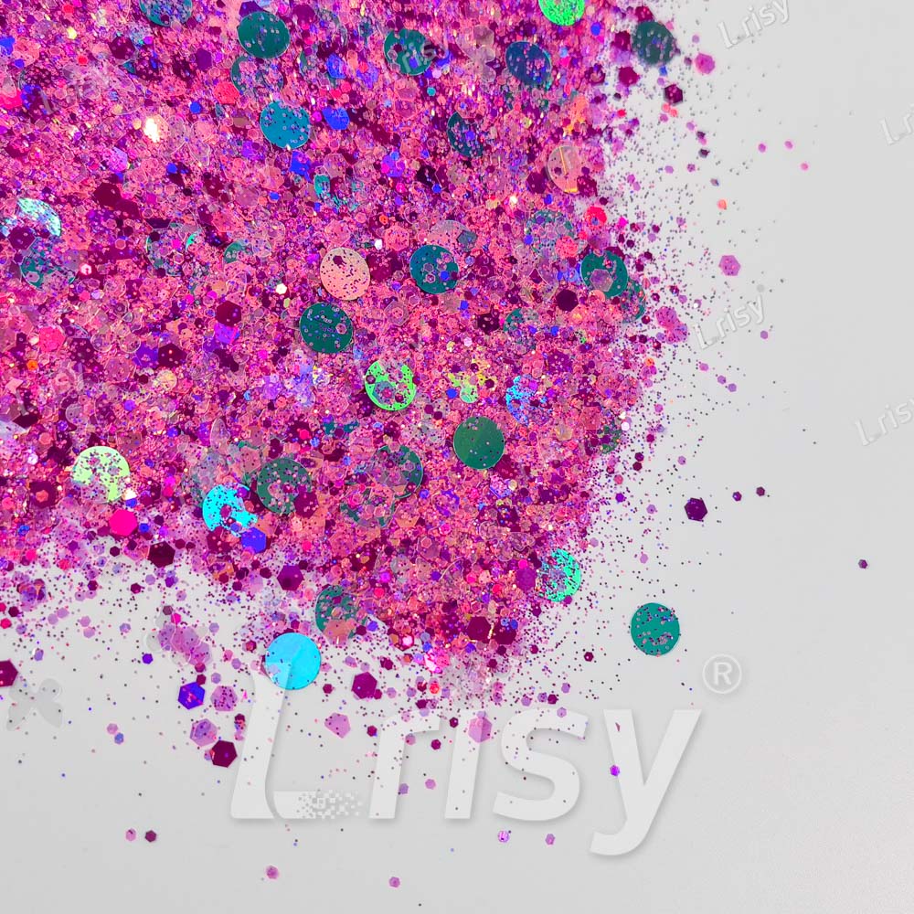 Spring Sky Custom Mixed Glitter WAL926 (By squidbrains)