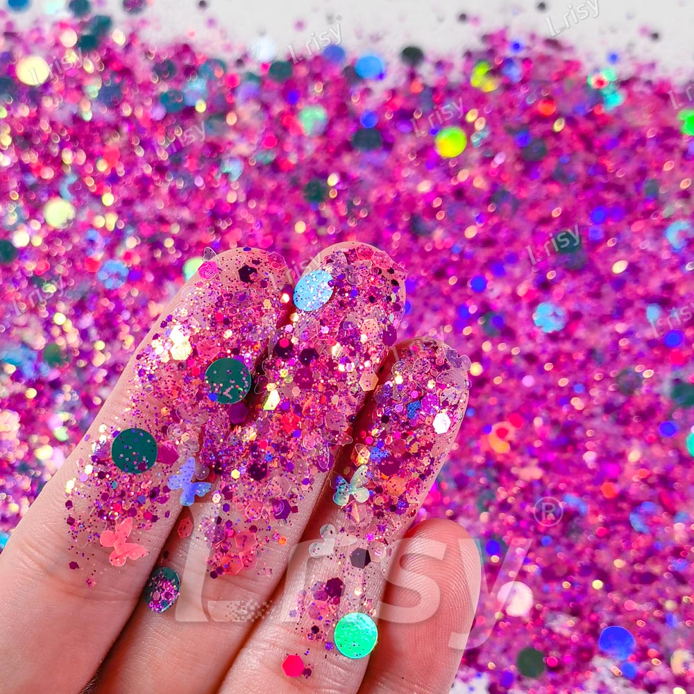 Spring Sky Custom Mixed Glitter WAL926 (By squidbrains)