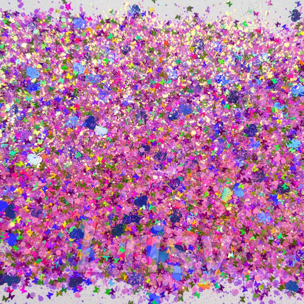 Butterfly Magic Custom Mixed Glitter WAL931 (By comedic_crafts)