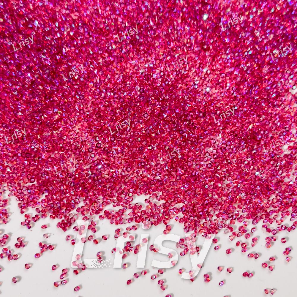 0.8-1mm Phantom Fuchsia Pointed Back Rhinestones PRS125