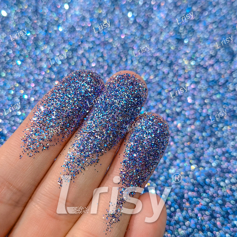 Custom Mixed Snowmass Blue Fine Glitter GEM001 (By Liadiadesigns)