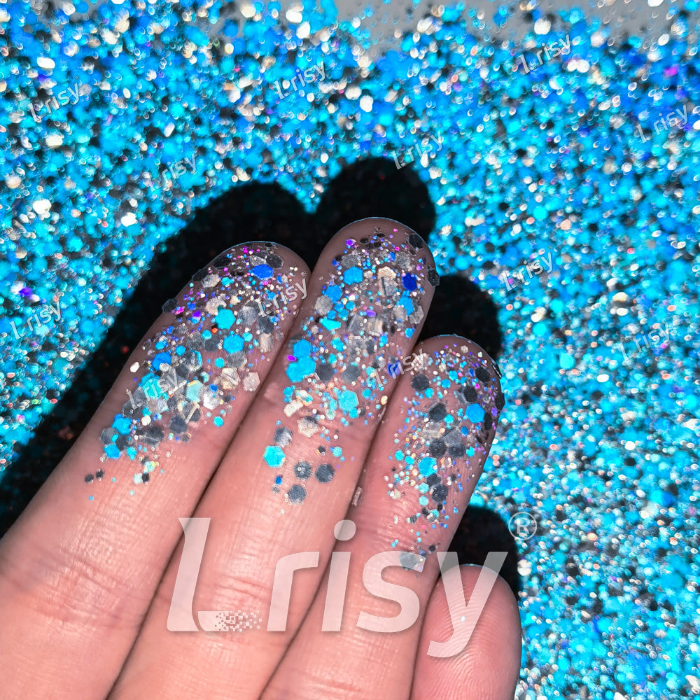 Reflect Light At Night Blue General Mixed Glitter WP-LJ321