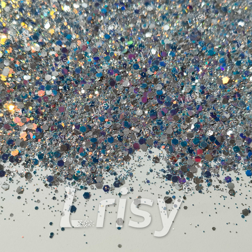 Reflect Light At Night Blue General Mixed Glitter WP-LJ321