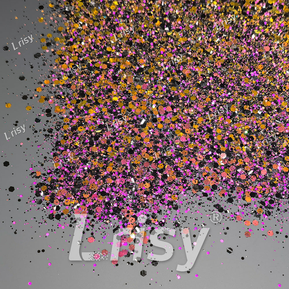 Reflect Light At Night Pink General Mixed Glitter WP-LJ322