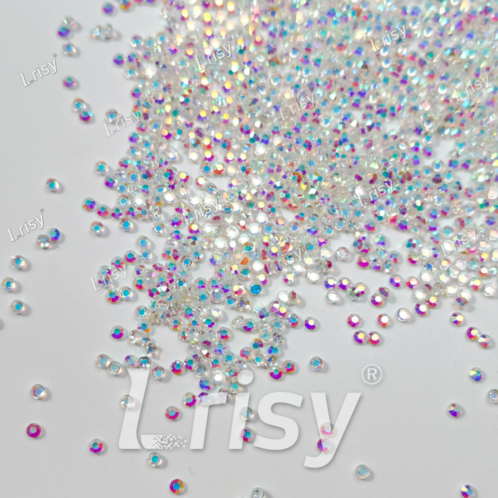 AB Dream Blue Crystal Flat Back Rhinestones FBRS043