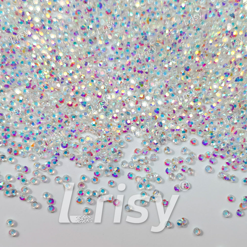 1.9-2.1mm Dream Blue Crystal Flat back Rhinestones FBRS043