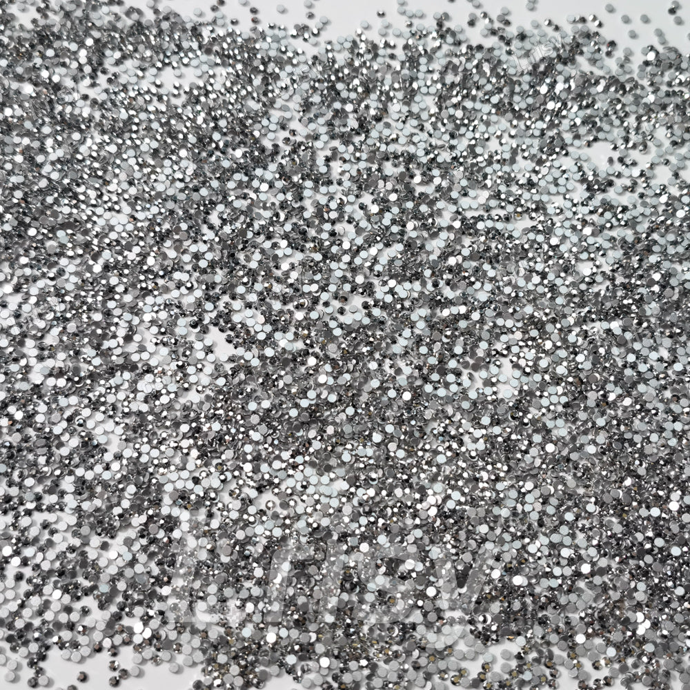 Silver Ore Flat Back Rhinestones FBRS035