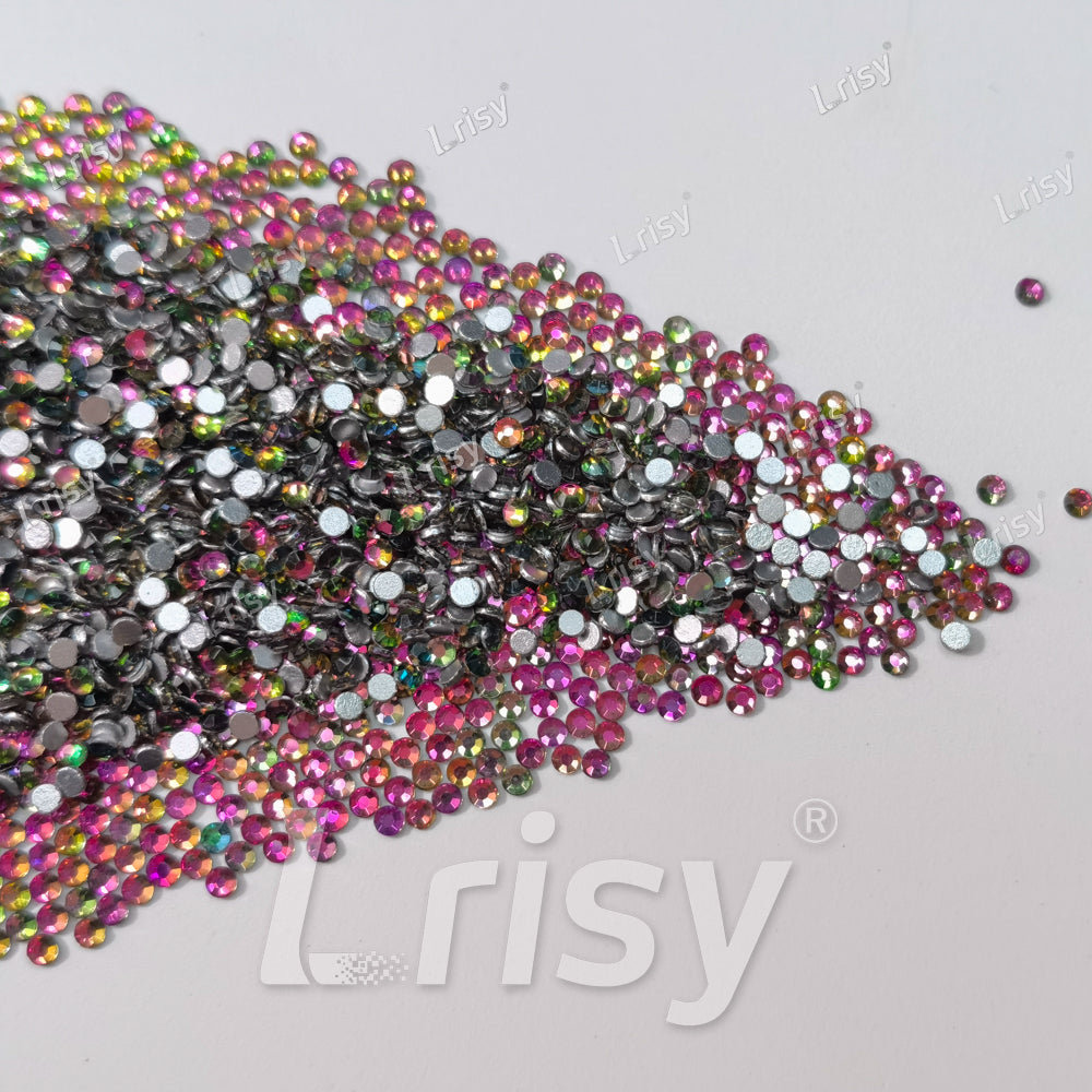 1.9-2.1mm Changing Flame Flat back Rhinestones FBRS032