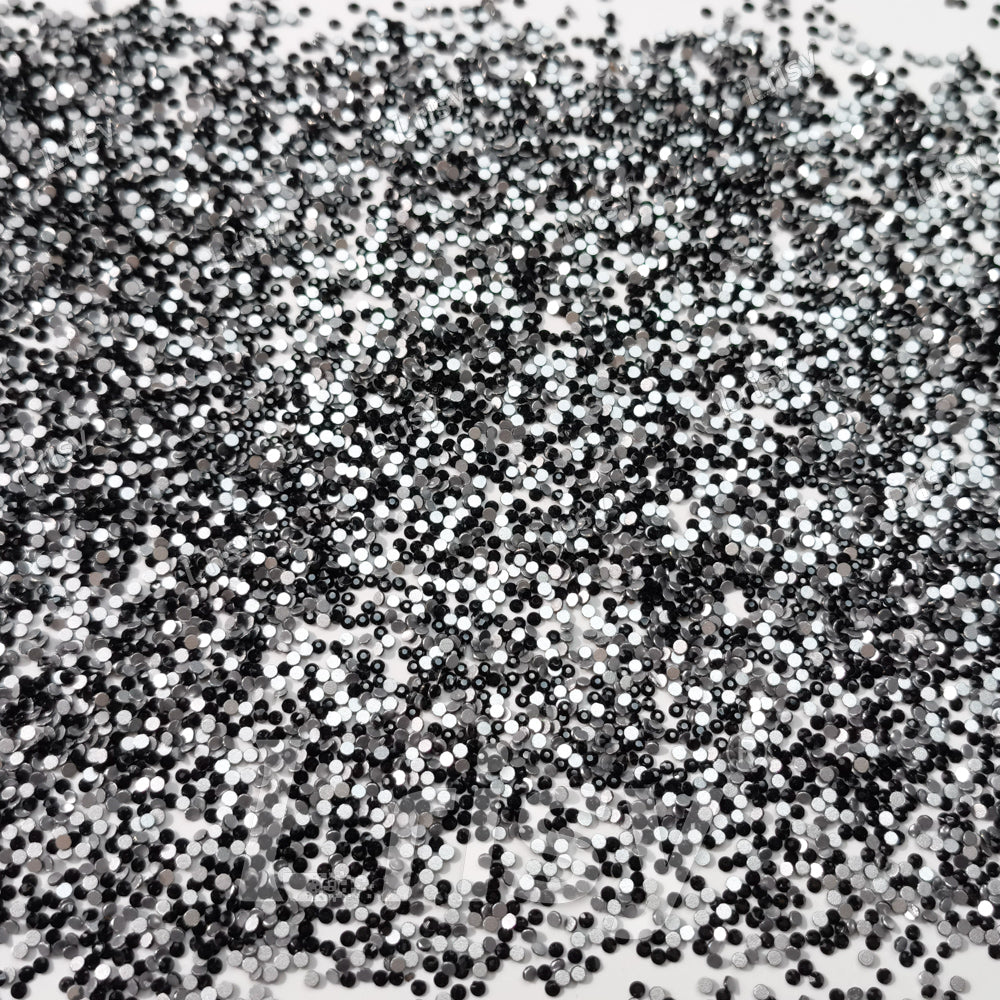 Black Pearl Crystal Flat Back Rhinestones FBRS011