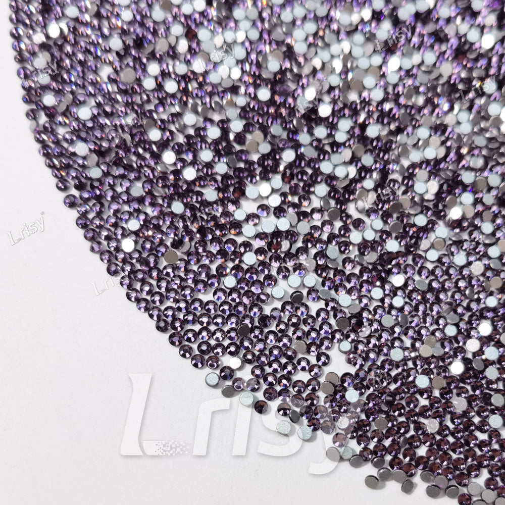 1.9-2.1mm Lotus Purple Flat Back Rhinestones FBRS019