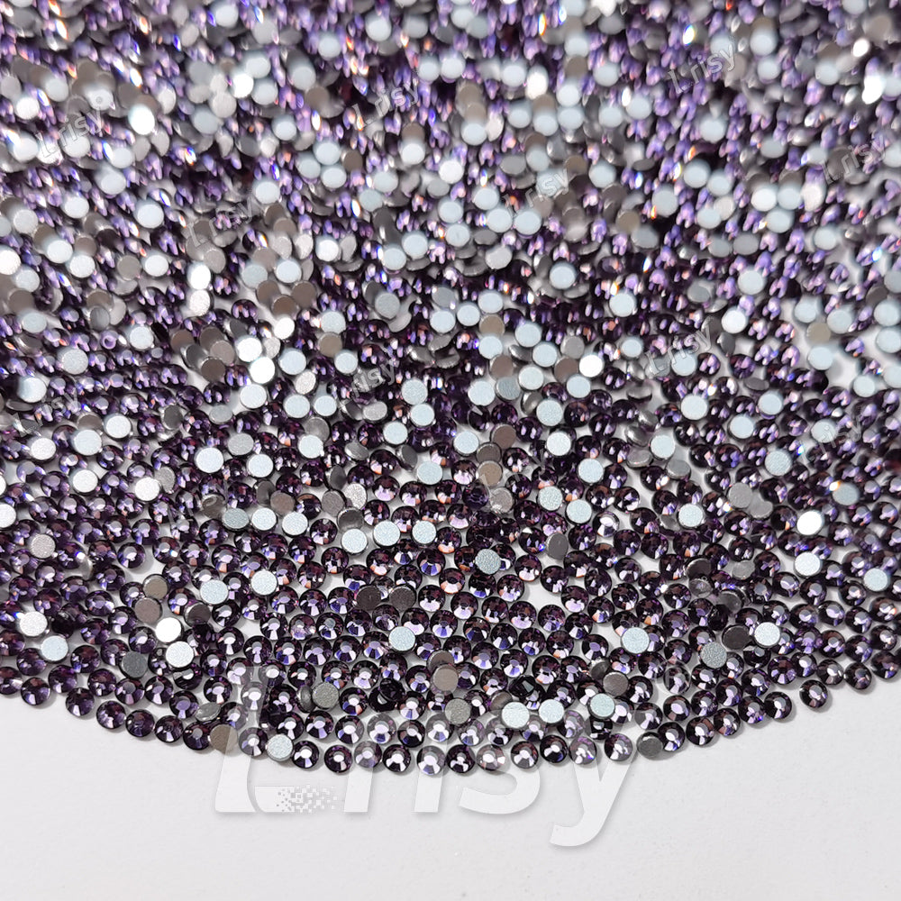 1.9-2.1mm Lotus Purple Flat Back Rhinestones FBRS019