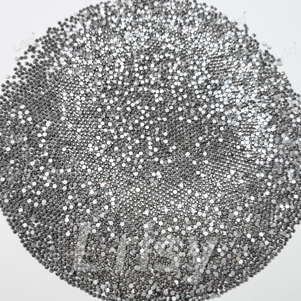 Silver Ore Flat Back Rhinestones FBRS036