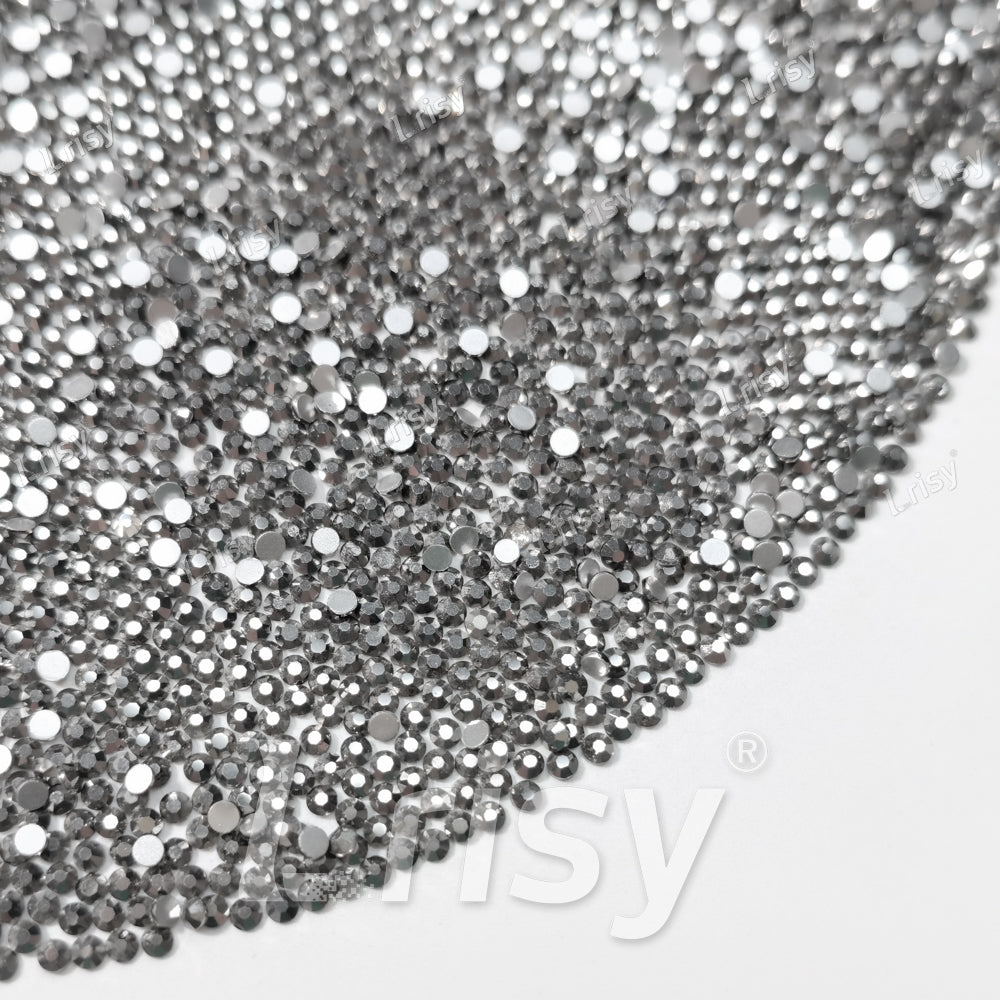 Silver Ore Flat Back Rhinestones FBRS036