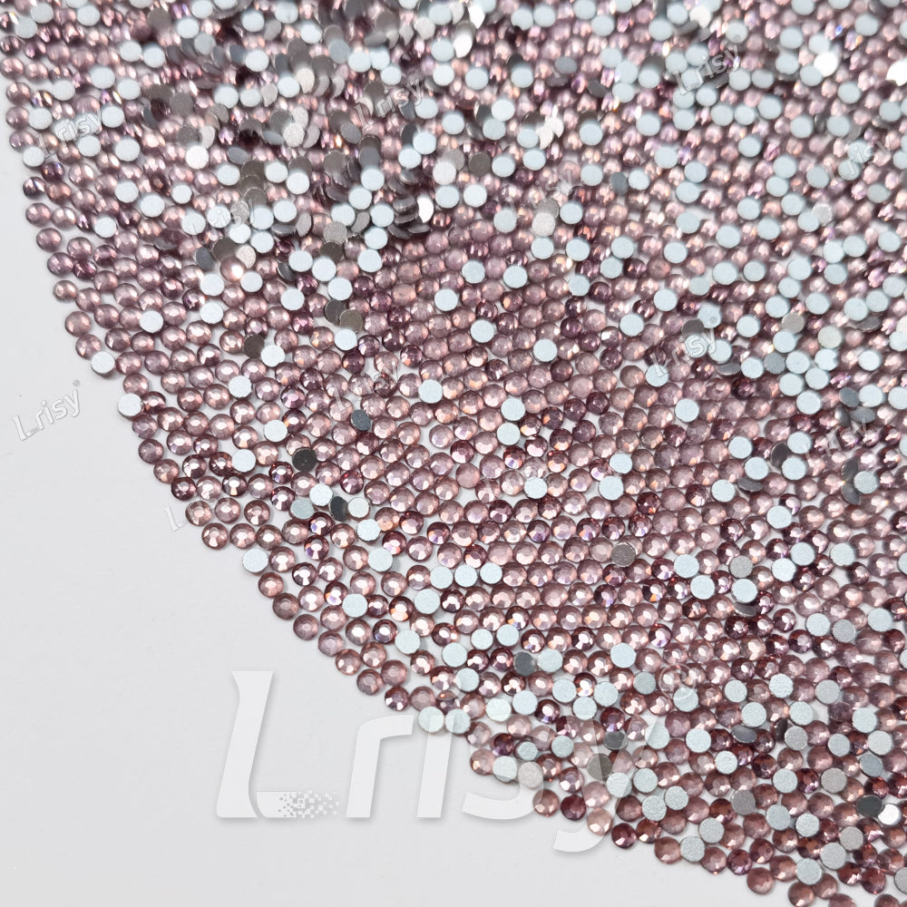 Light Purple Crystal Transparent Flat Back Rhinestones FBRS010