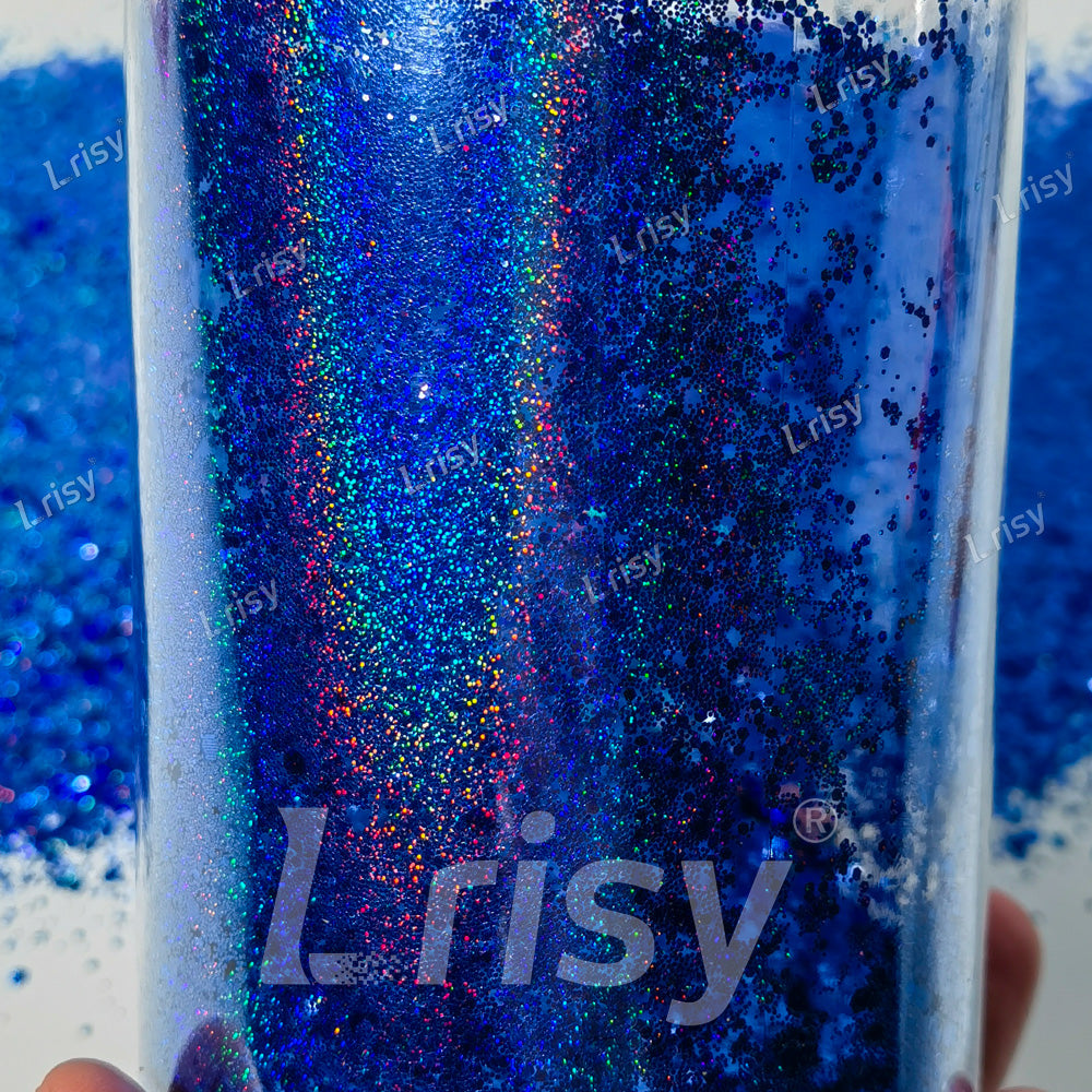 Starlight Holographic Sea Blue General Mixed Glitter GLB0700