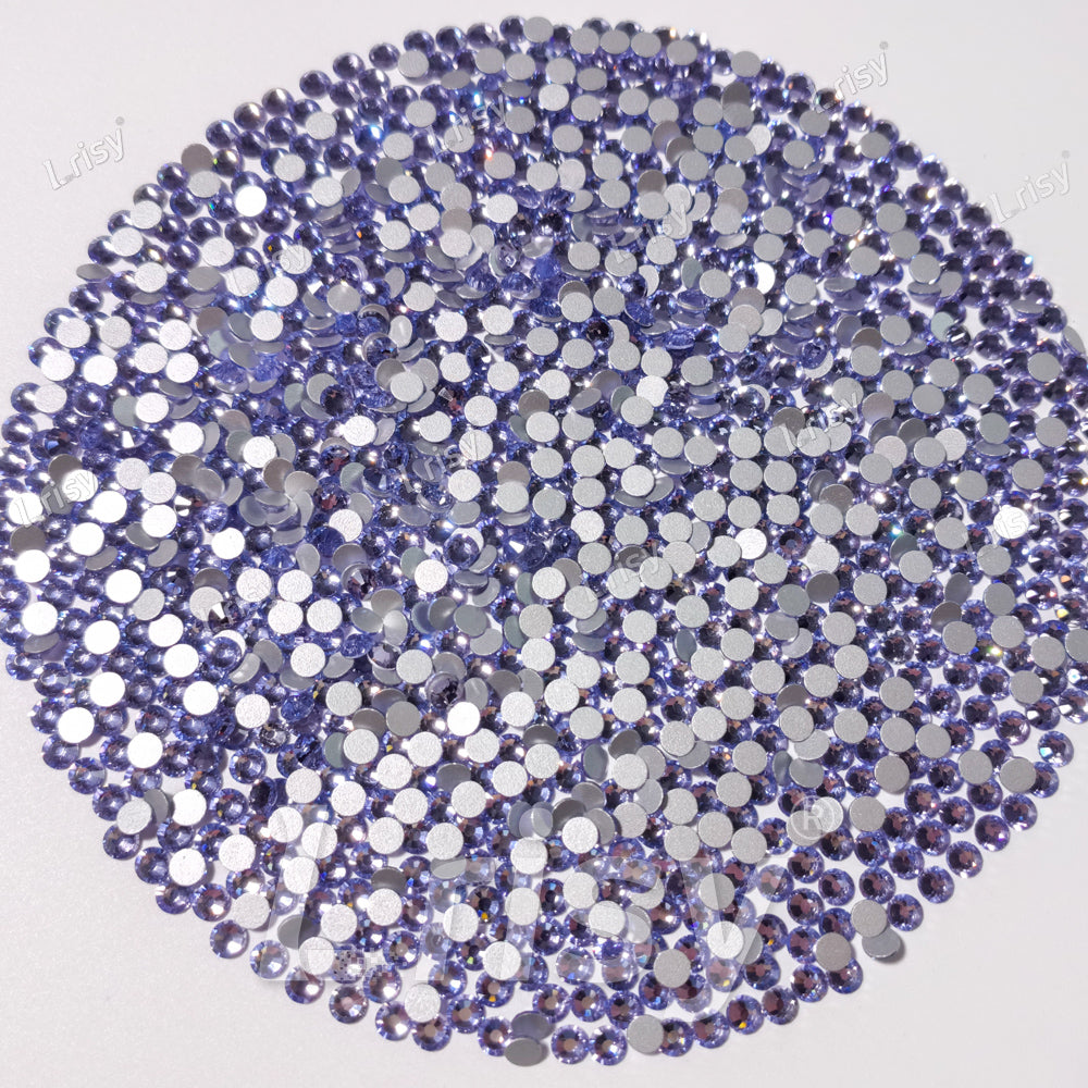 Light Violet Flat Back Rhinestones FBRS030
