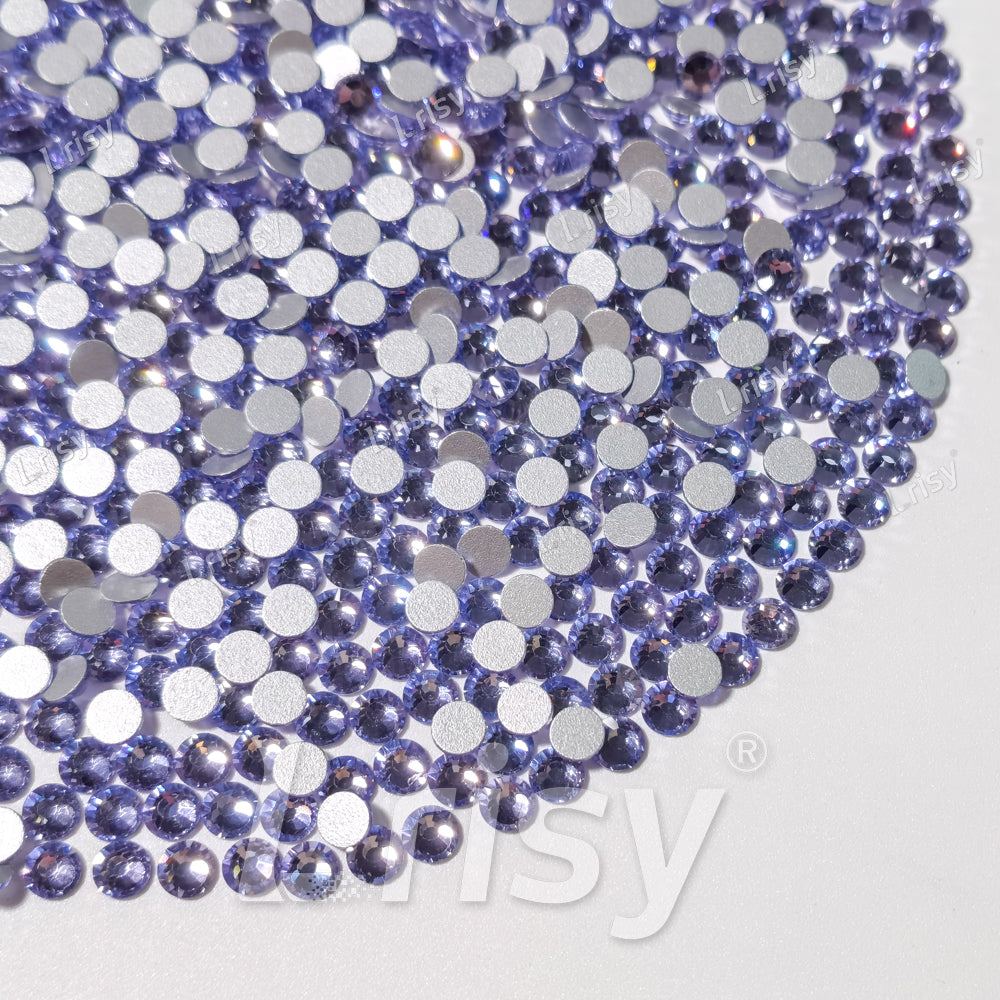 Light Violet Flat Back Rhinestones FBRS030