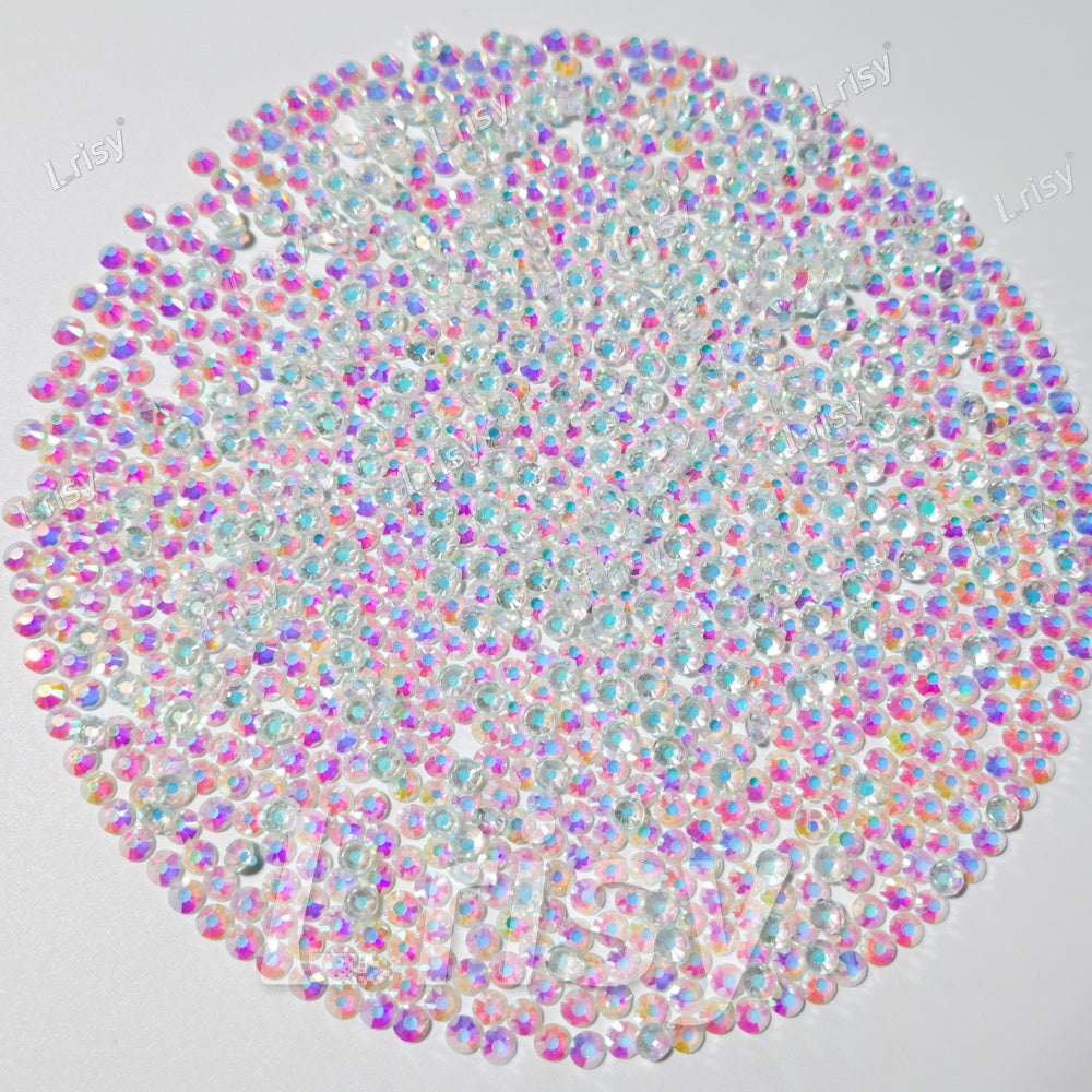 (O)Dream Blue Crystal Flat back Rhinestones FBRS043