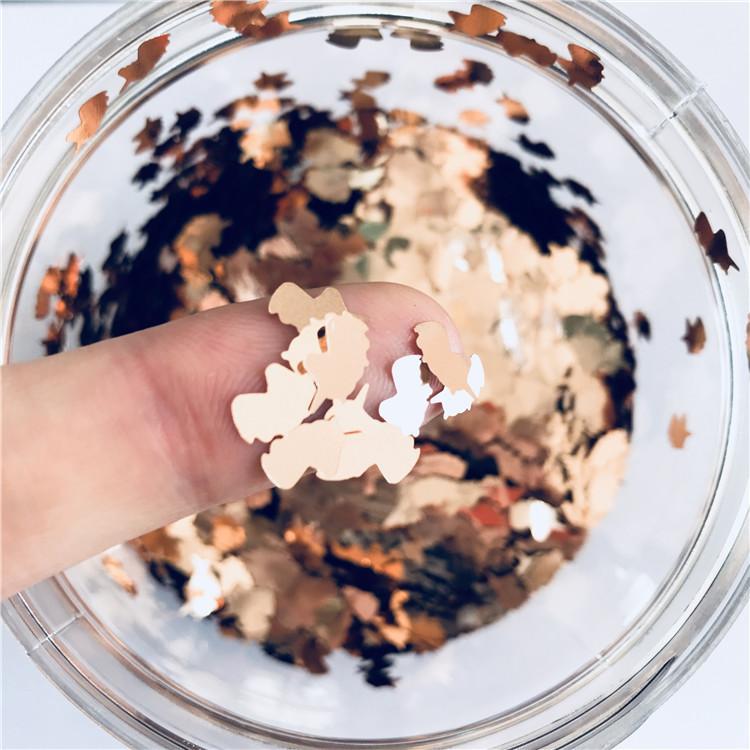 Unicorn Shapes Sand Gold Glitter B0213