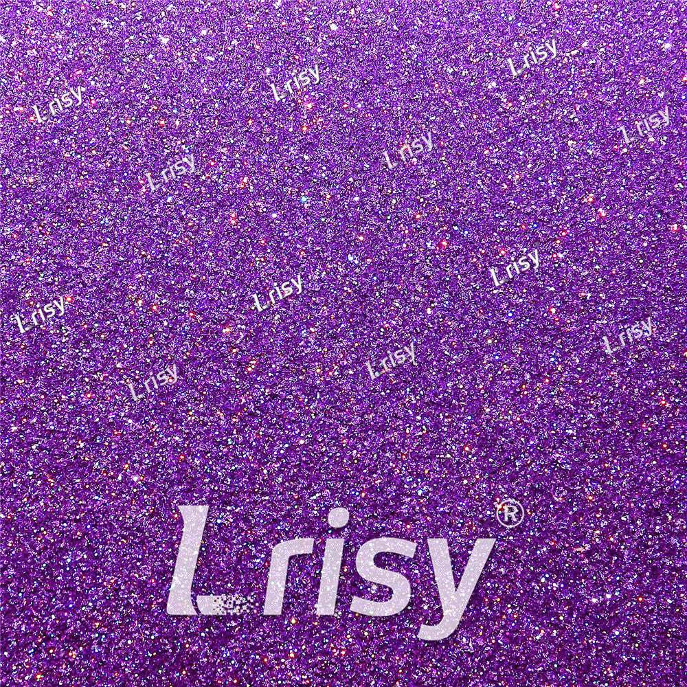 0.2mm Hexagon Shapes Laser Light Purple Glitter LB0802