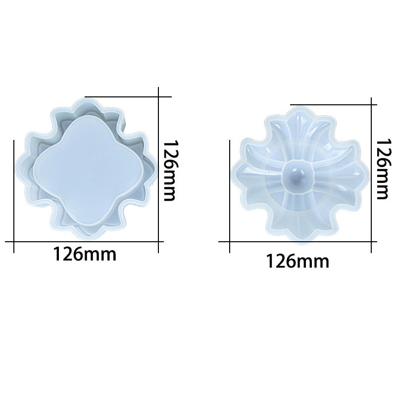 Chrome Hearts Jewelry DIY Storage Box Silicone Resin Mold