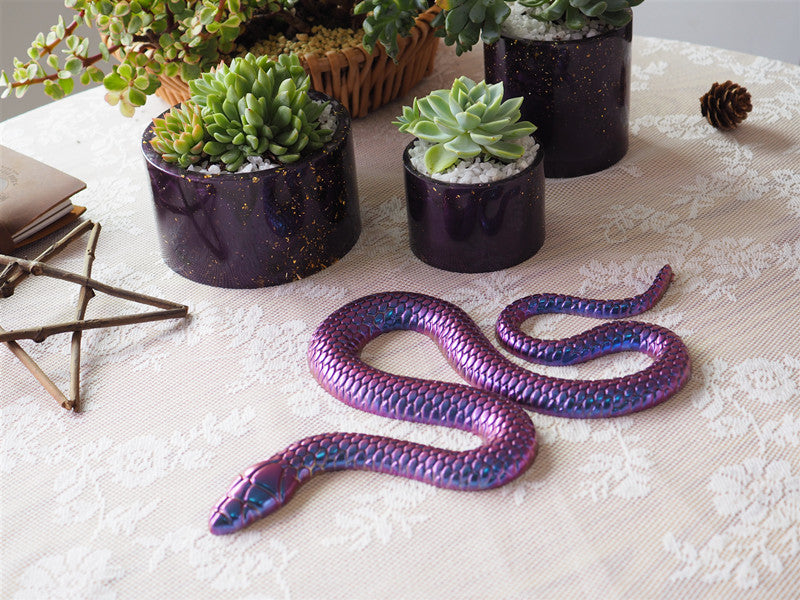 Snake Decoration Silicone Mold For Epoxy Resin