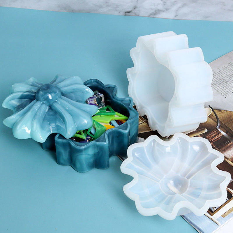 Chrome Hearts Jewelry DIY Storage Box Silicone Resin Mold