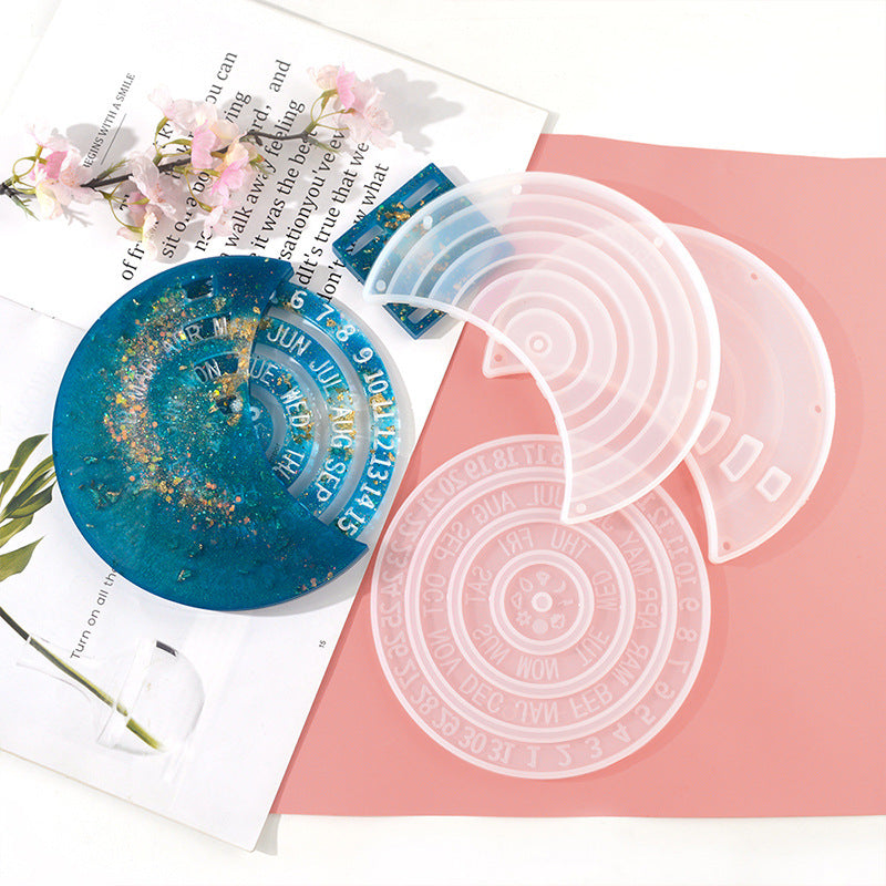 Advent Wall Calendar Silicone Molds For DIY Epoxy Resin M-HJ-RL003