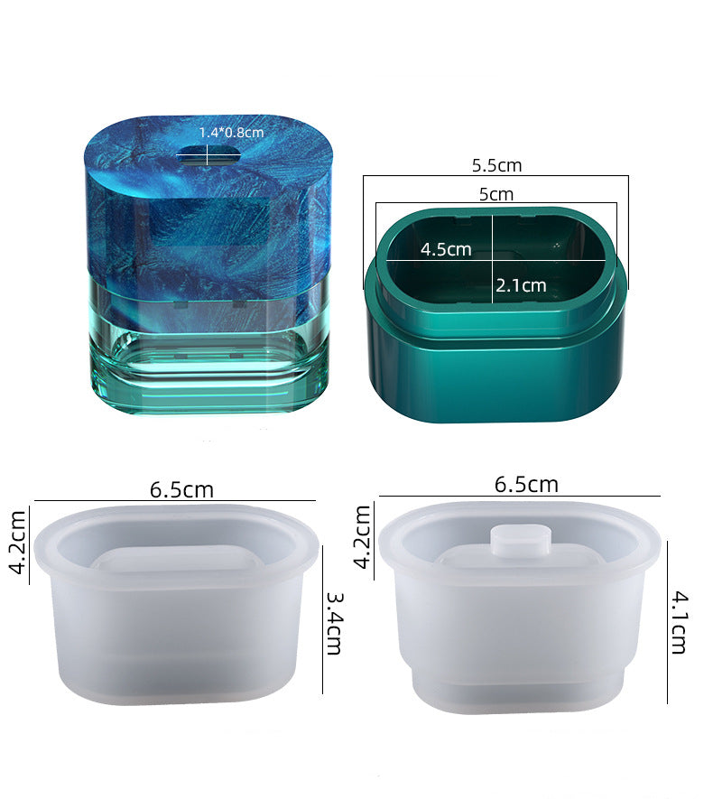 Earphone Case DIY Silicone Resin Mold