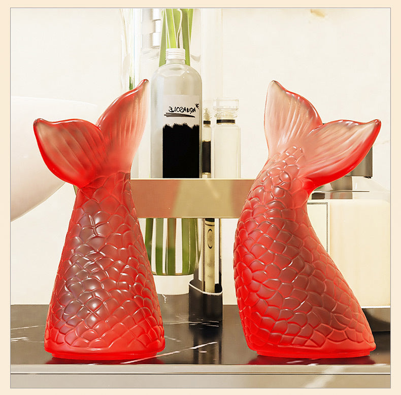 Fish Tail Shaped Silicone Resin Mold M-DGLY-YWB001