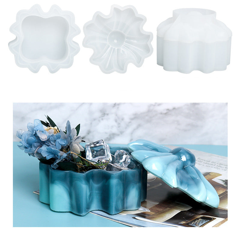 Chrome Hearts Jewelry DIY Storage Box Silicone Resin Mold