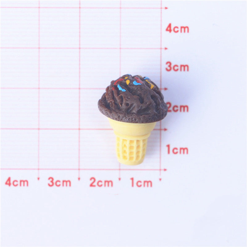 Ice Cream Playfood Resin Slime Charms Cabochons Ornament DIY Crafts 08