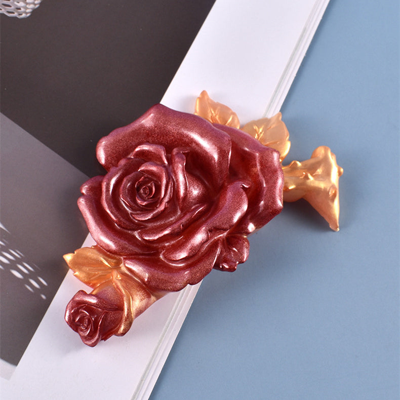 Rose Flower Silicone Resin Mold M-KY-MG002