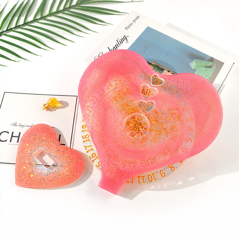 Advent Wall Calendar Silicone Molds For DIY Epoxy Resin M-HJ-RL001