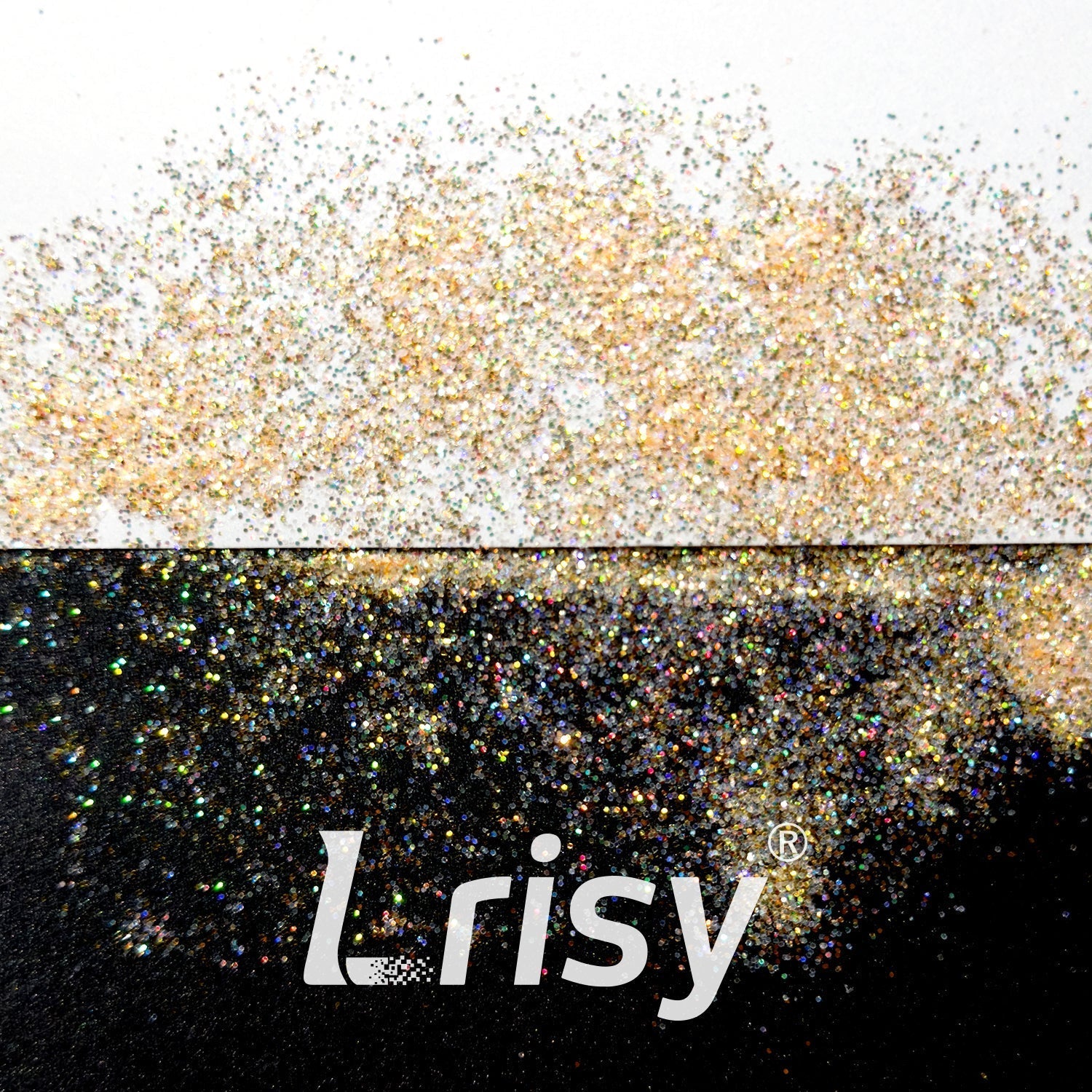 0.4mm Sun Orange Brightness Iridescent Glitter RF02
