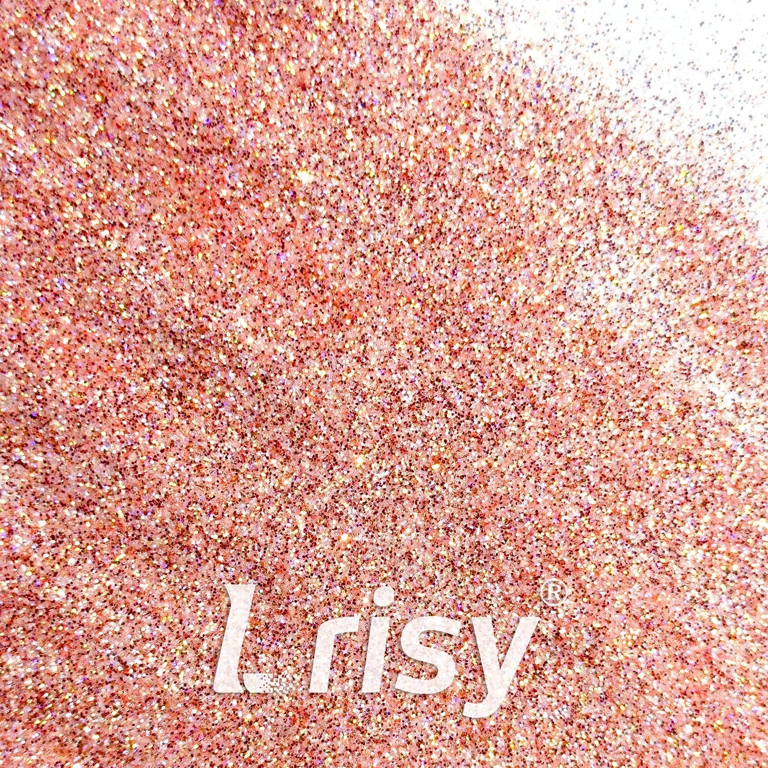 0.4mm Orange Red Brightness Iridescent Glitter RF04