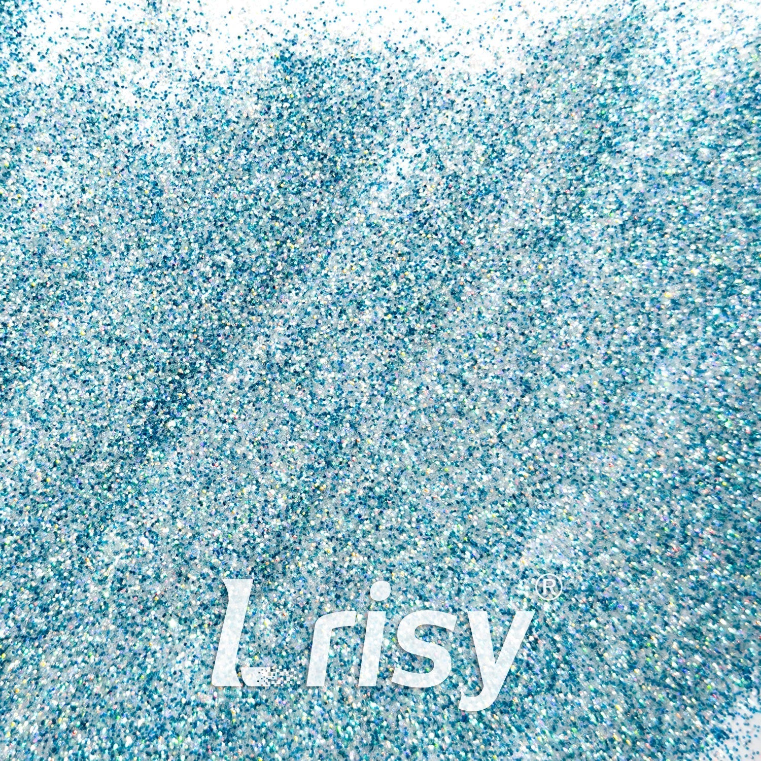 0.4mm Lake Blue Brightness Iridescent Glitter RF06R