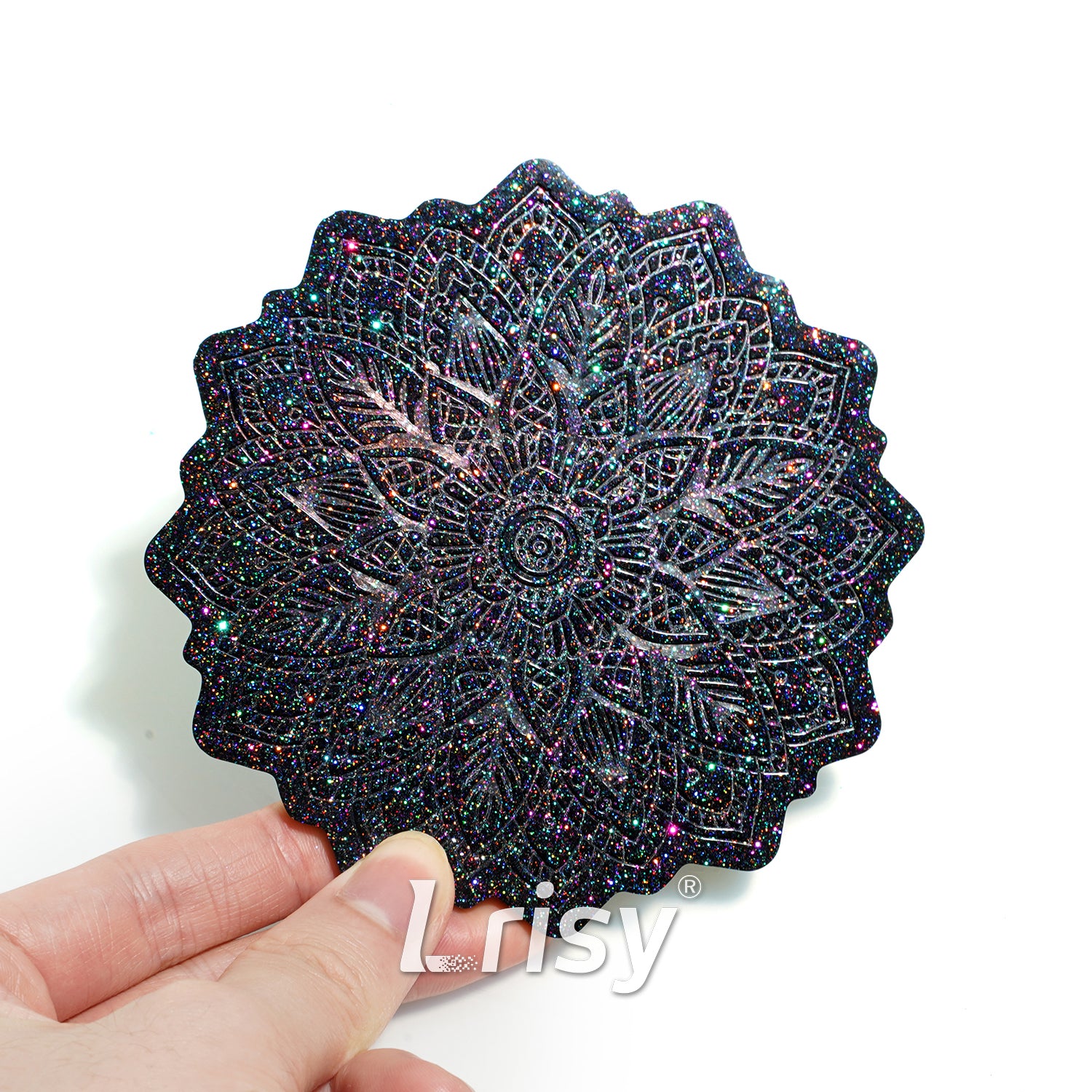 Custom Mixed Black Galaxy Extra Fine Holographic Glitter GEX1000 (By Chris.e KC)