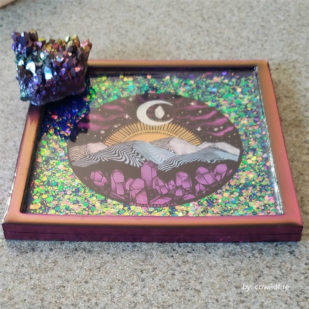 General Mixed Iridescent Phantom Purple Glitter C-BSL010