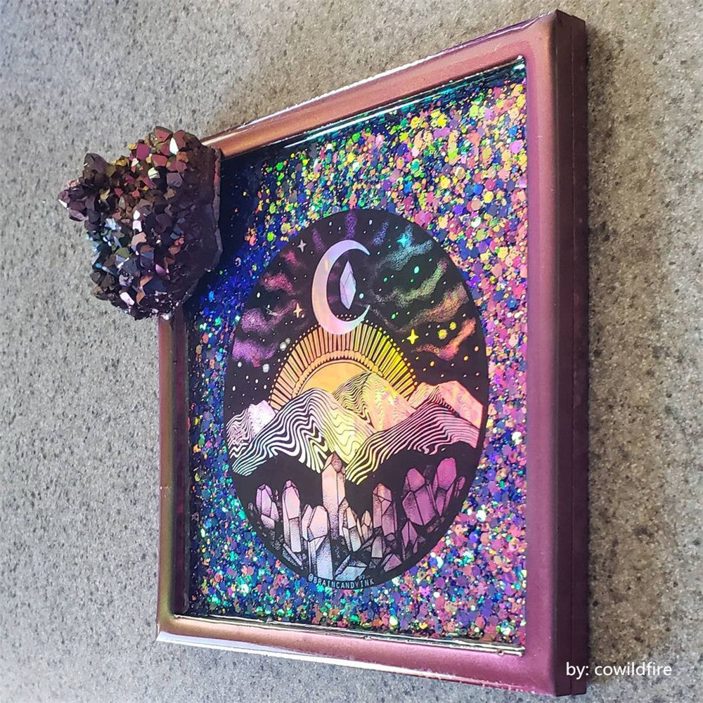 General Mixed Iridescent Phantom Purple Glitter C-BSL010