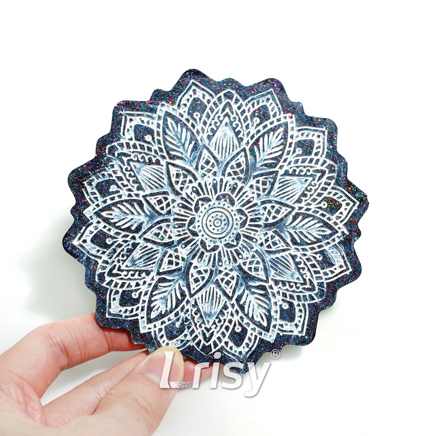 Custom Mixed Black Galaxy Extra Fine Holographic Glitter GEX1000 (By Chris.e KC)