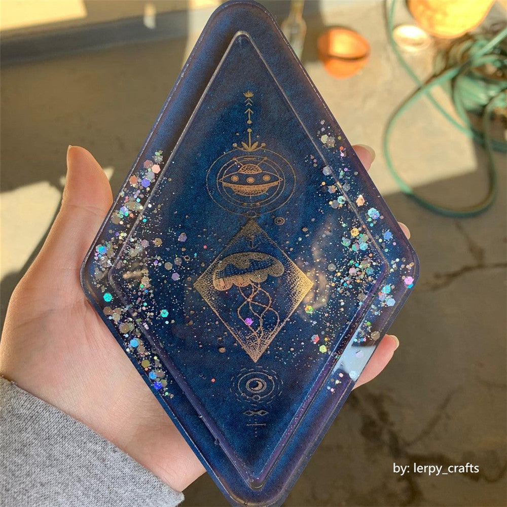 General Mixed Holographic Silver Glitter Hexagon Shaped LB0100