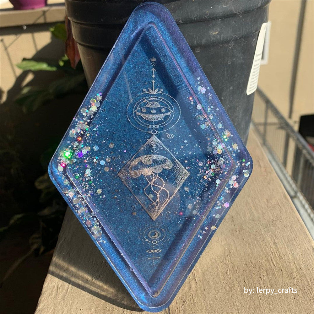 General Mixed Holographic Silver Glitter Hexagon Shaped LB0100