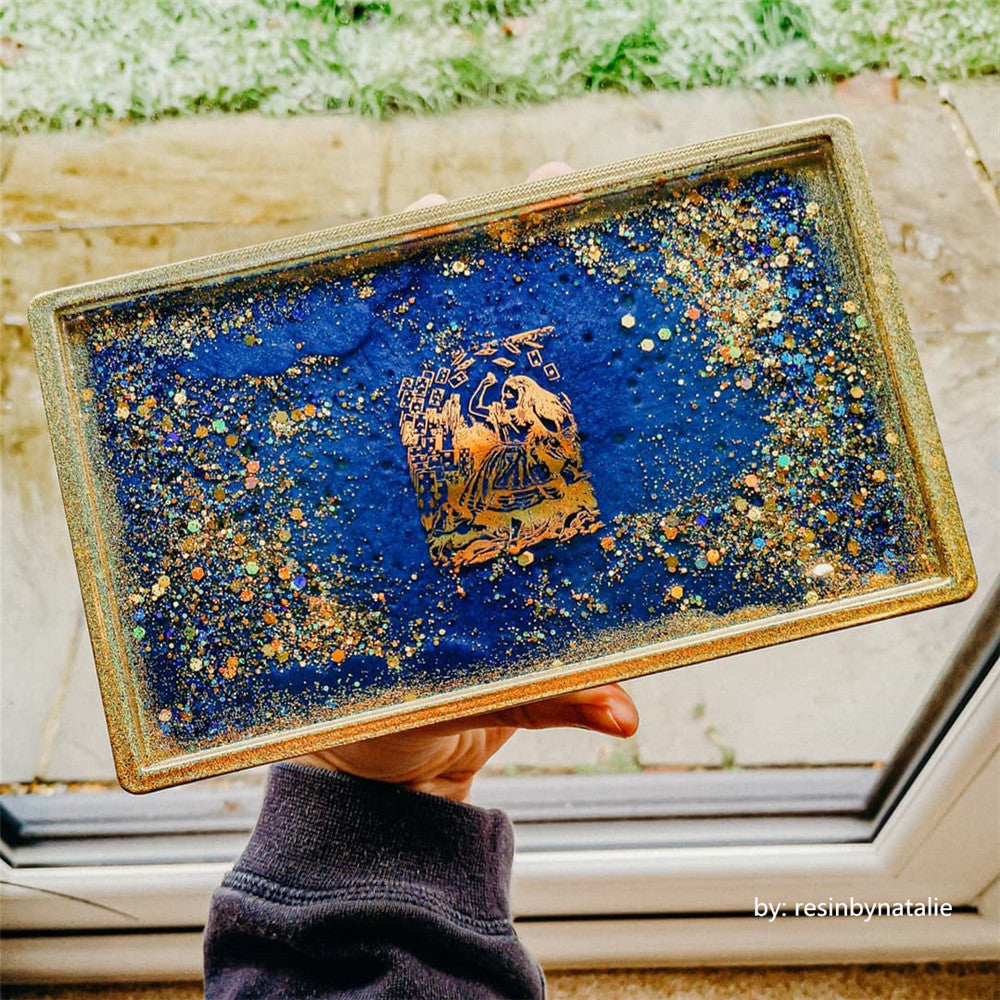 General Mixed Holographic Gold Glitter Hexagon Shaped LB0210