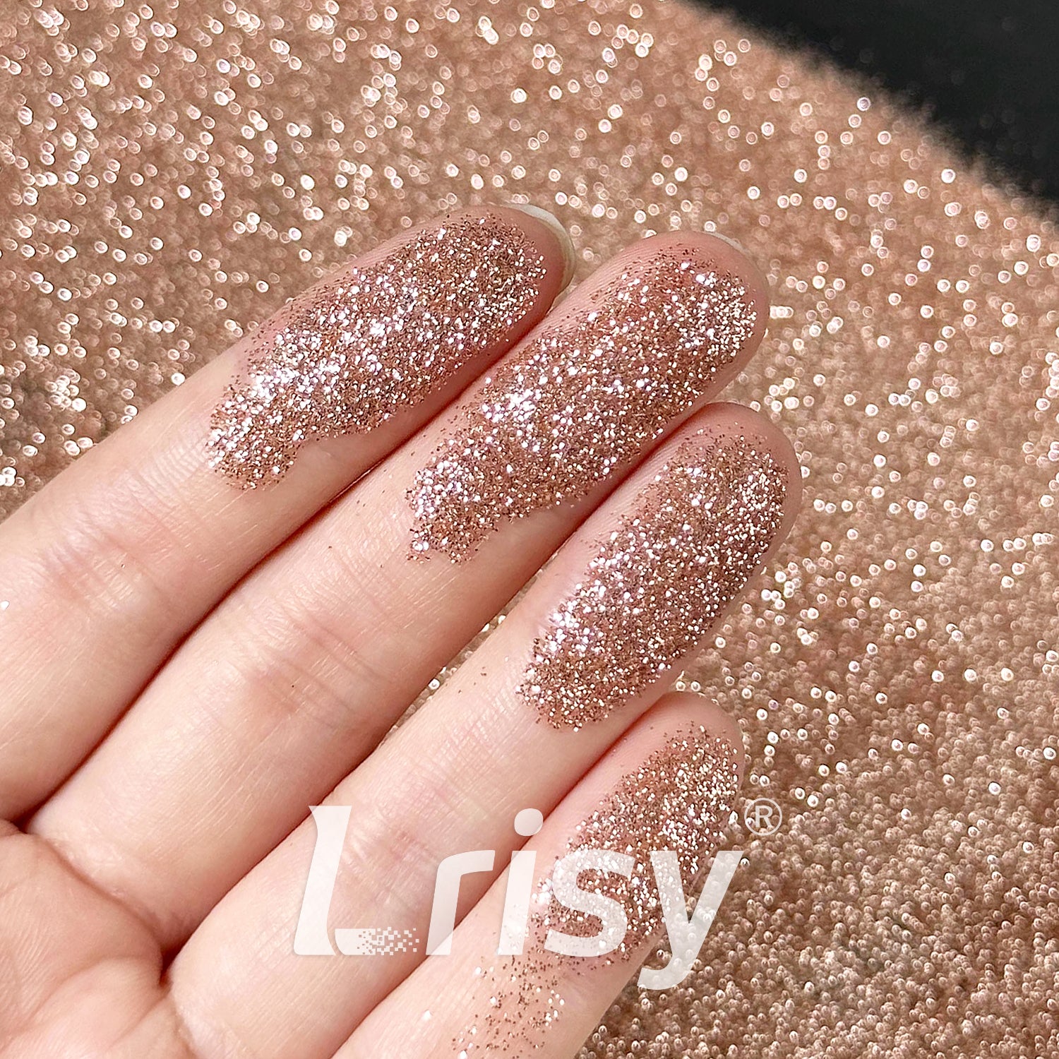 0.2mm Solvent Resistance Crystal Taro Sand Color Pure Color Glitter GH8507AC